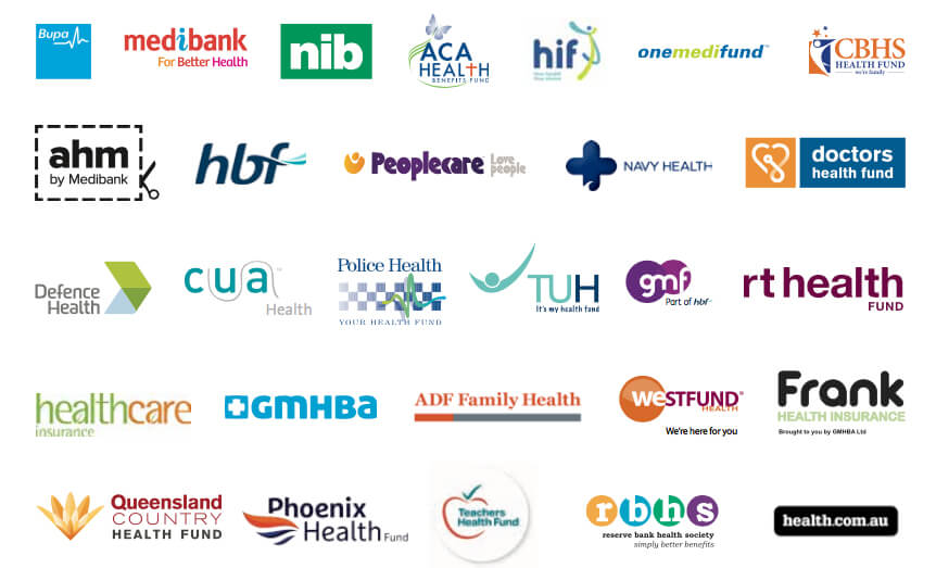 Private health fund logos